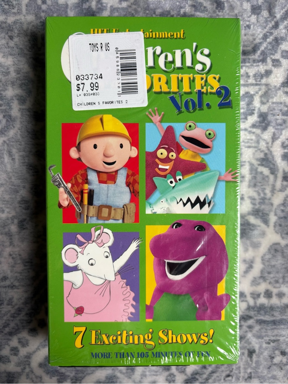Barney, Wishbone, Bob the Builder, Angelina Ballerina & More vintage VHS tape